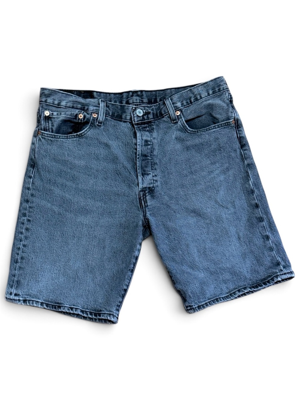 Levi's 501  Denim Shorts Gray